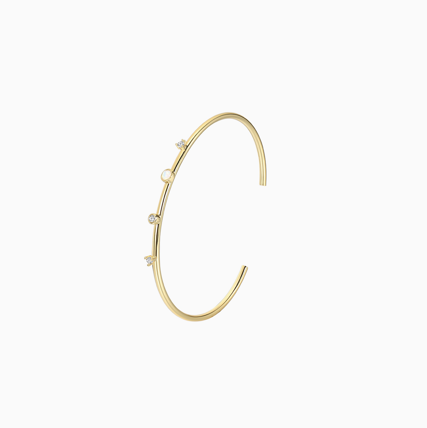 Dainty Zirconia Delicate 18k Bracelet