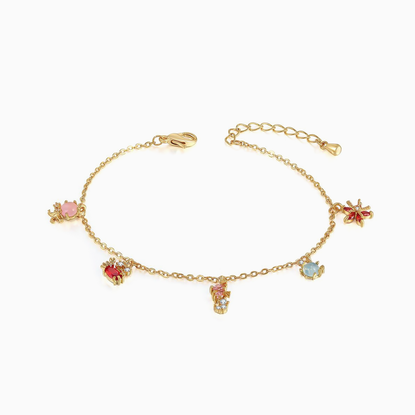 Coquette Gold Ocean Bracelet
