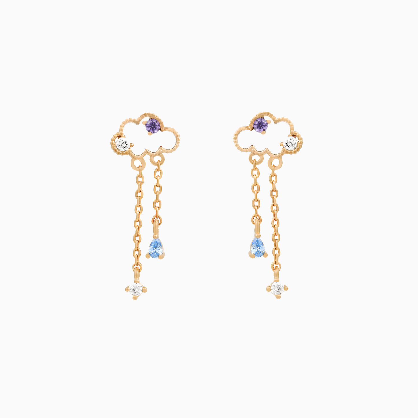 Coquette Cloud Drop Earrings