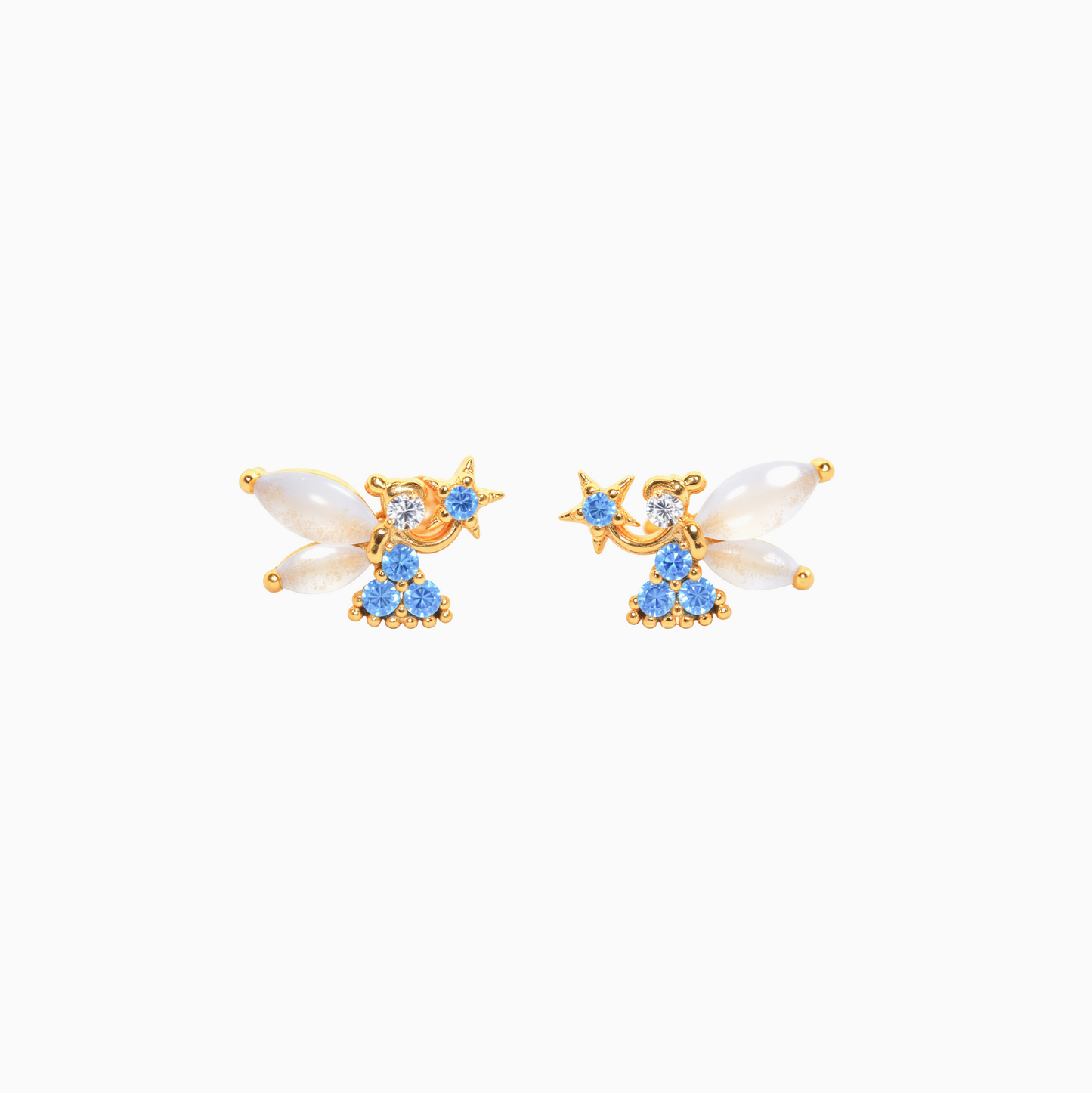 Fairy Star Angel Earrings