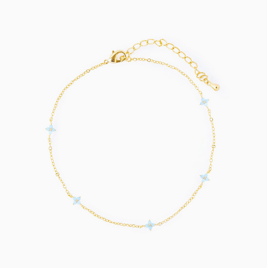 Blue Blossom Bracelet/Anklet