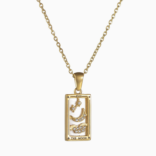 Zodiac Amulet 18k gold-plated Necklace