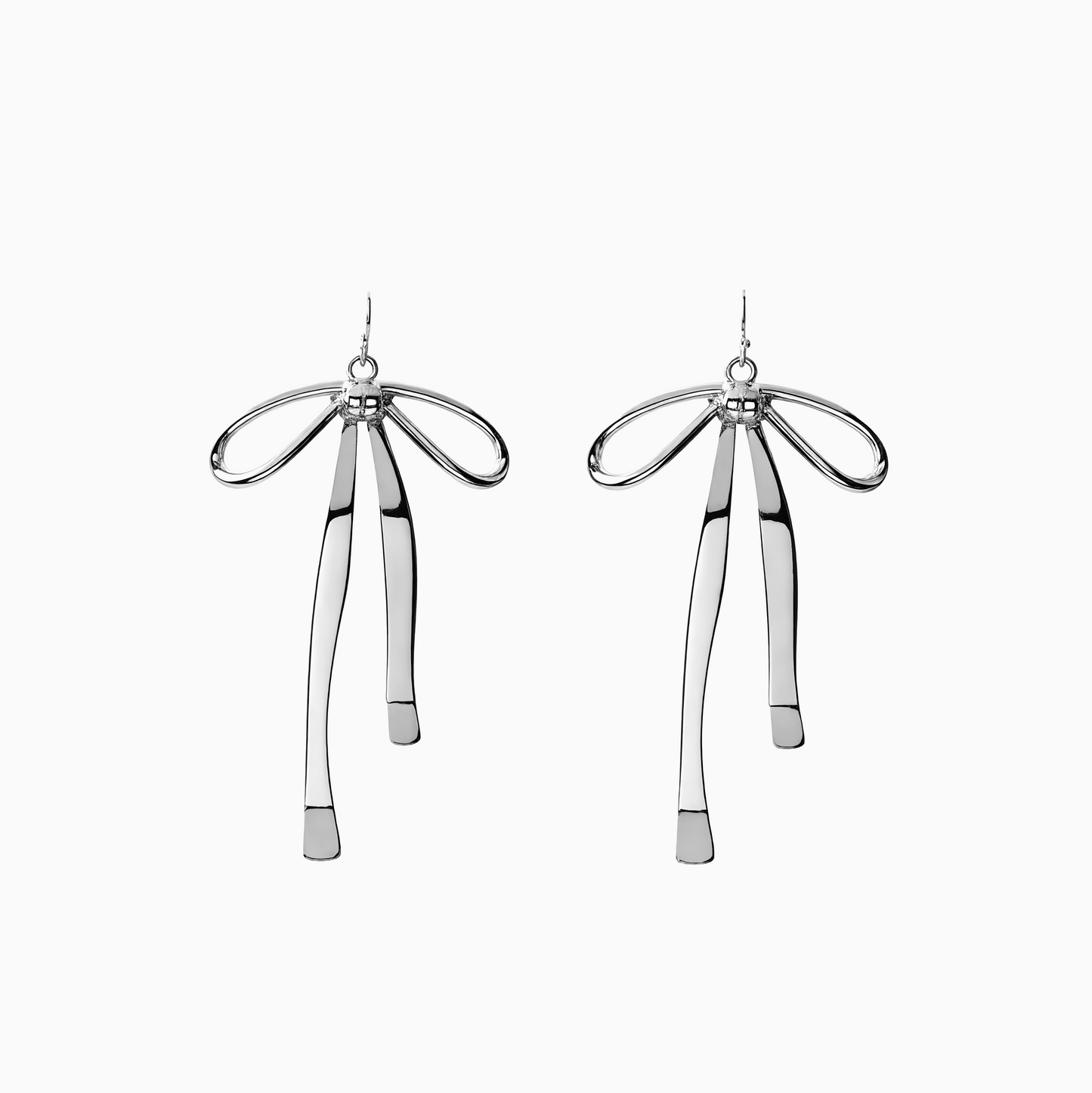 Coquette Ribbon Bow 14k gold Earrings