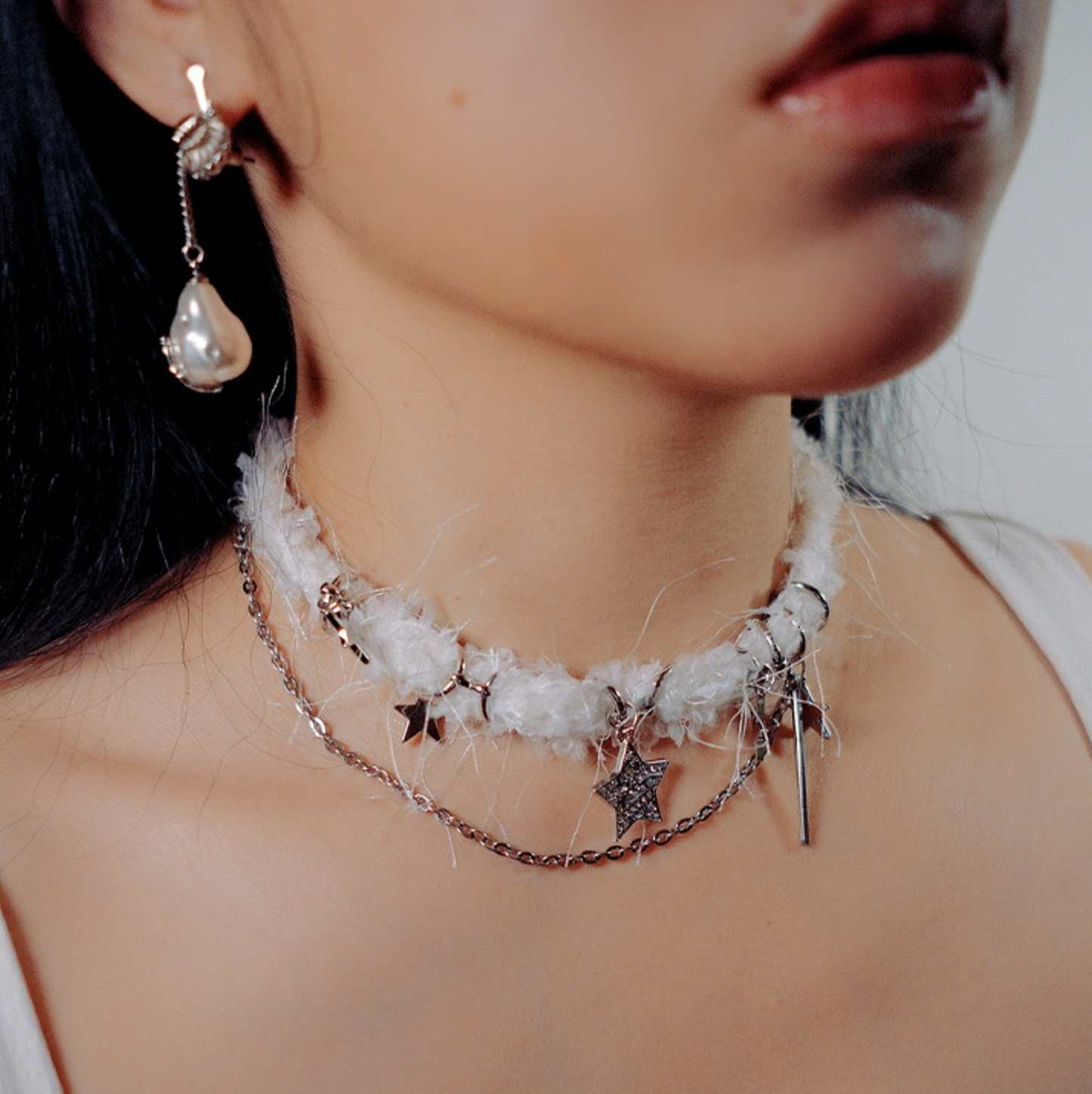 Baroque Shell Teardrop Pearl S925 Silver Elegant Earrings