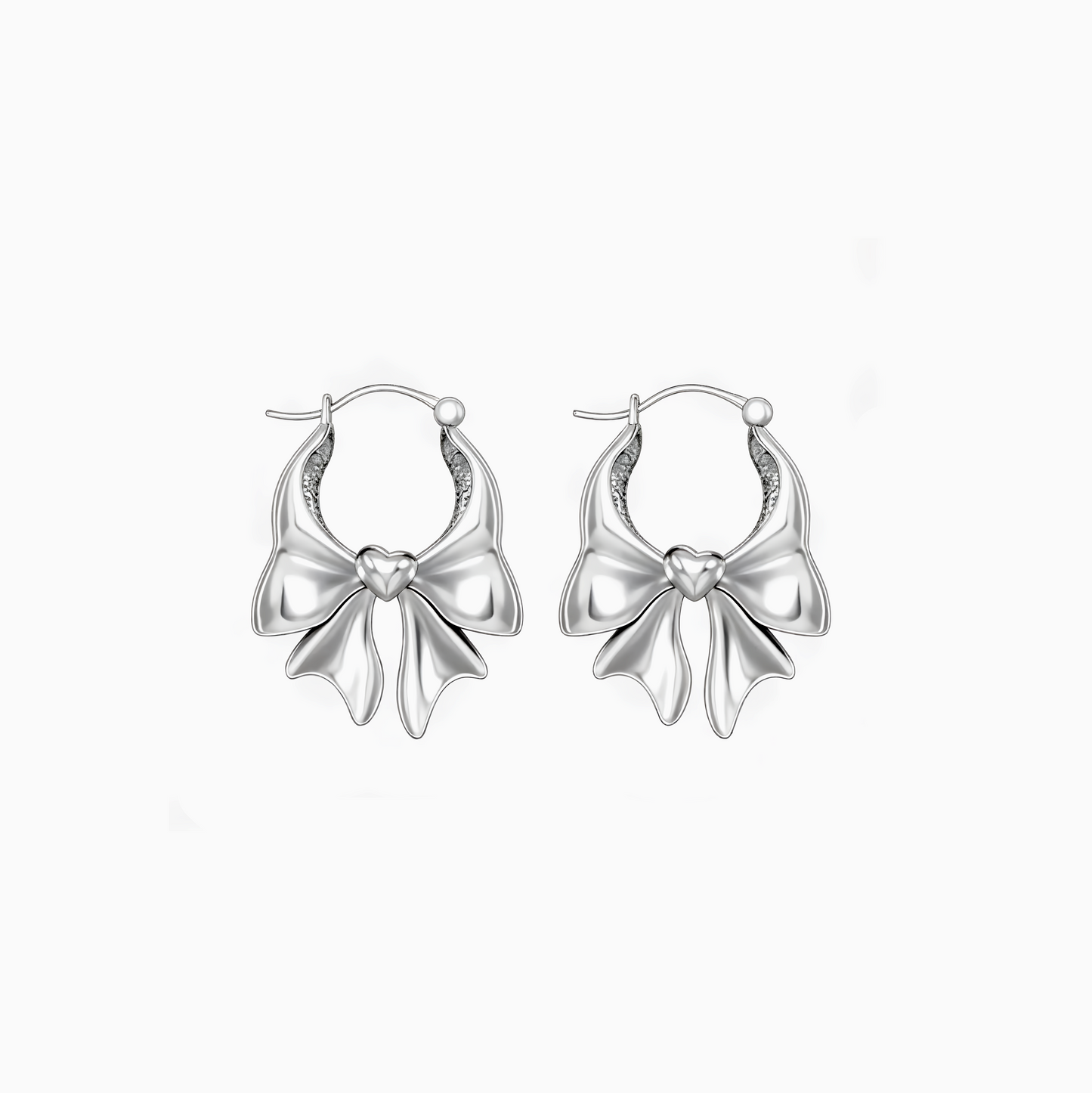 Retro Gold-plated Elegant Bow Earrings