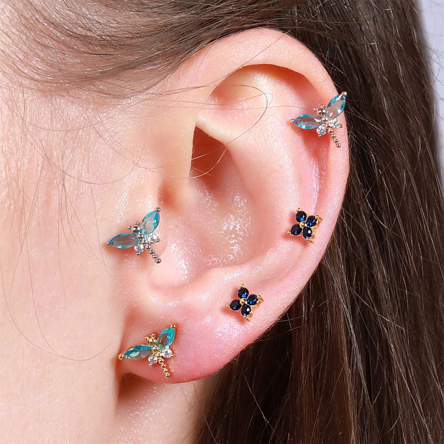Lily Tiny Earrings