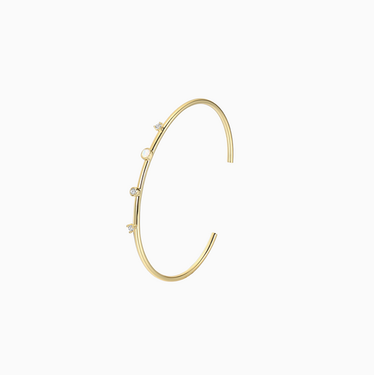 Dainty Zirconia Delicate 18k Bracelet