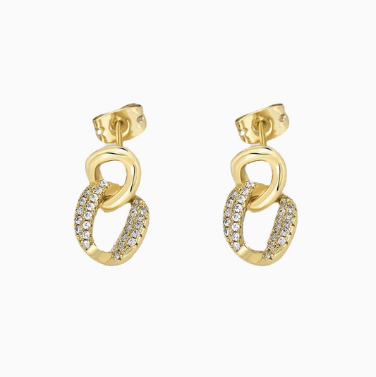 Dainty Lock Earrings