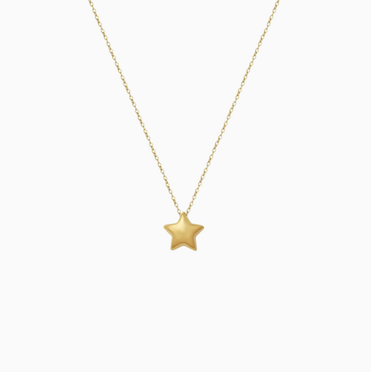 Coquette Lucky Star Pendant Necklace