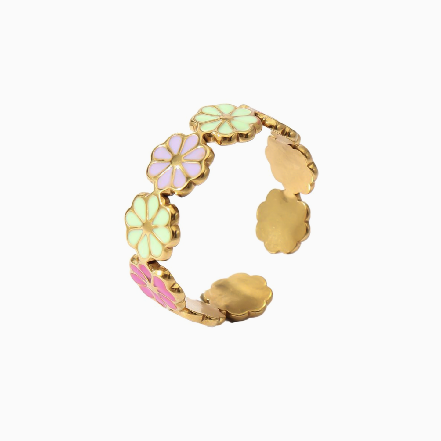 Miss Daisy Flower Adjustable Ring