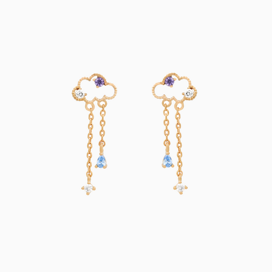 Coquette Cloud Drop Earrings