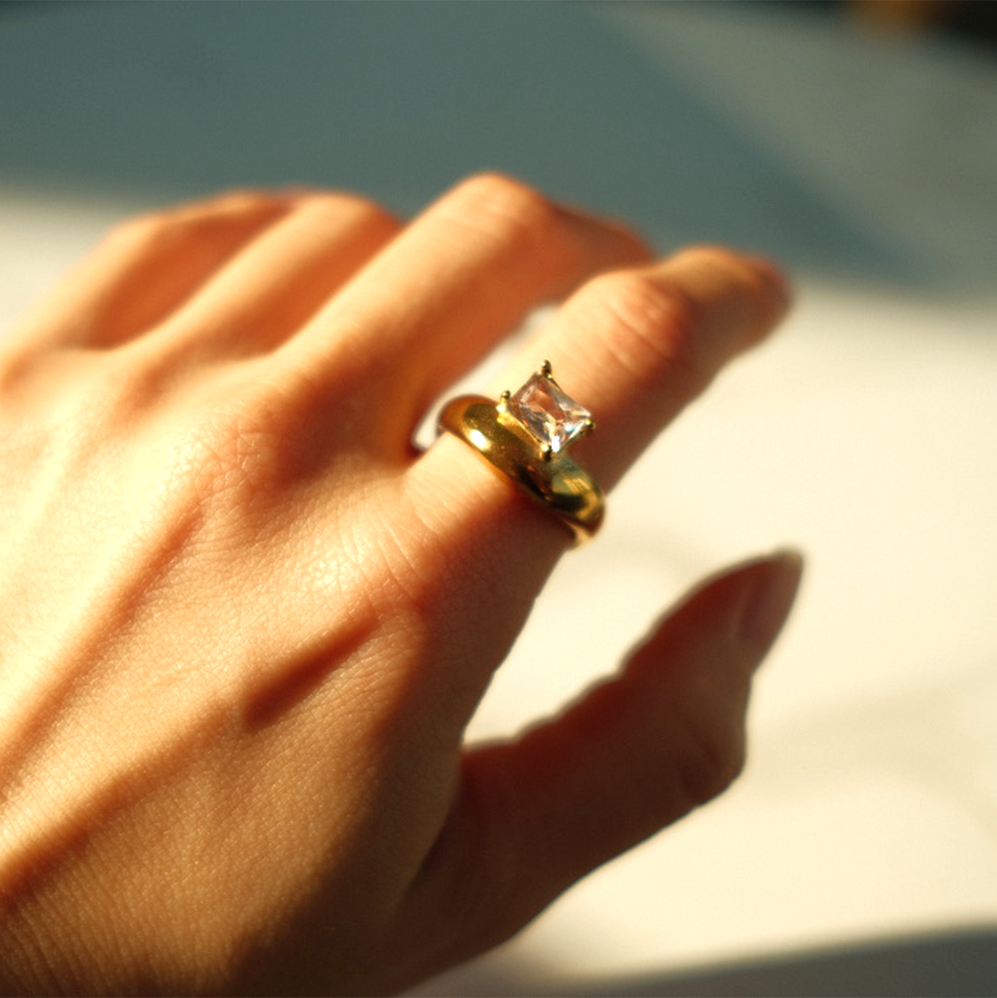 Golden Muse Princess Ring