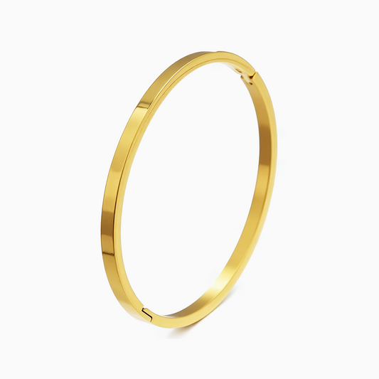 Minimalist Gold Bangle