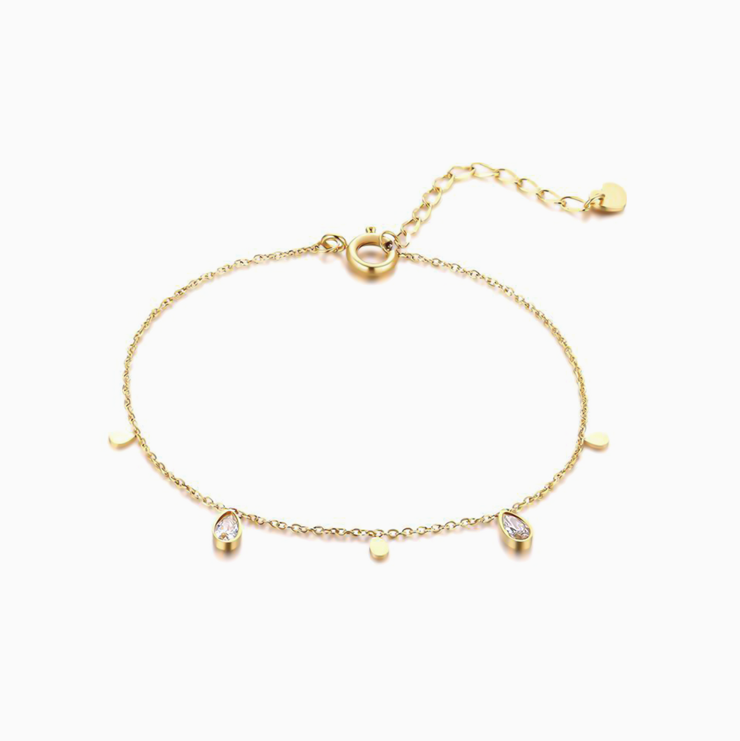 Mini Waterdrop Gold Delicate Bracelet