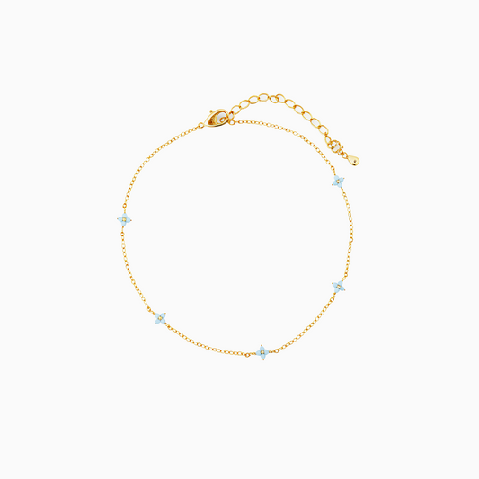 Blue Blossom Bracelet/Anklet