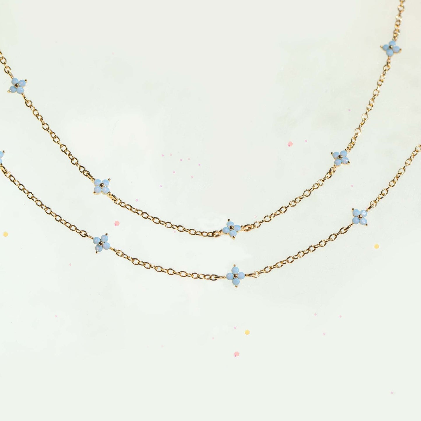 Blue Blossom Bracelet/Anklet