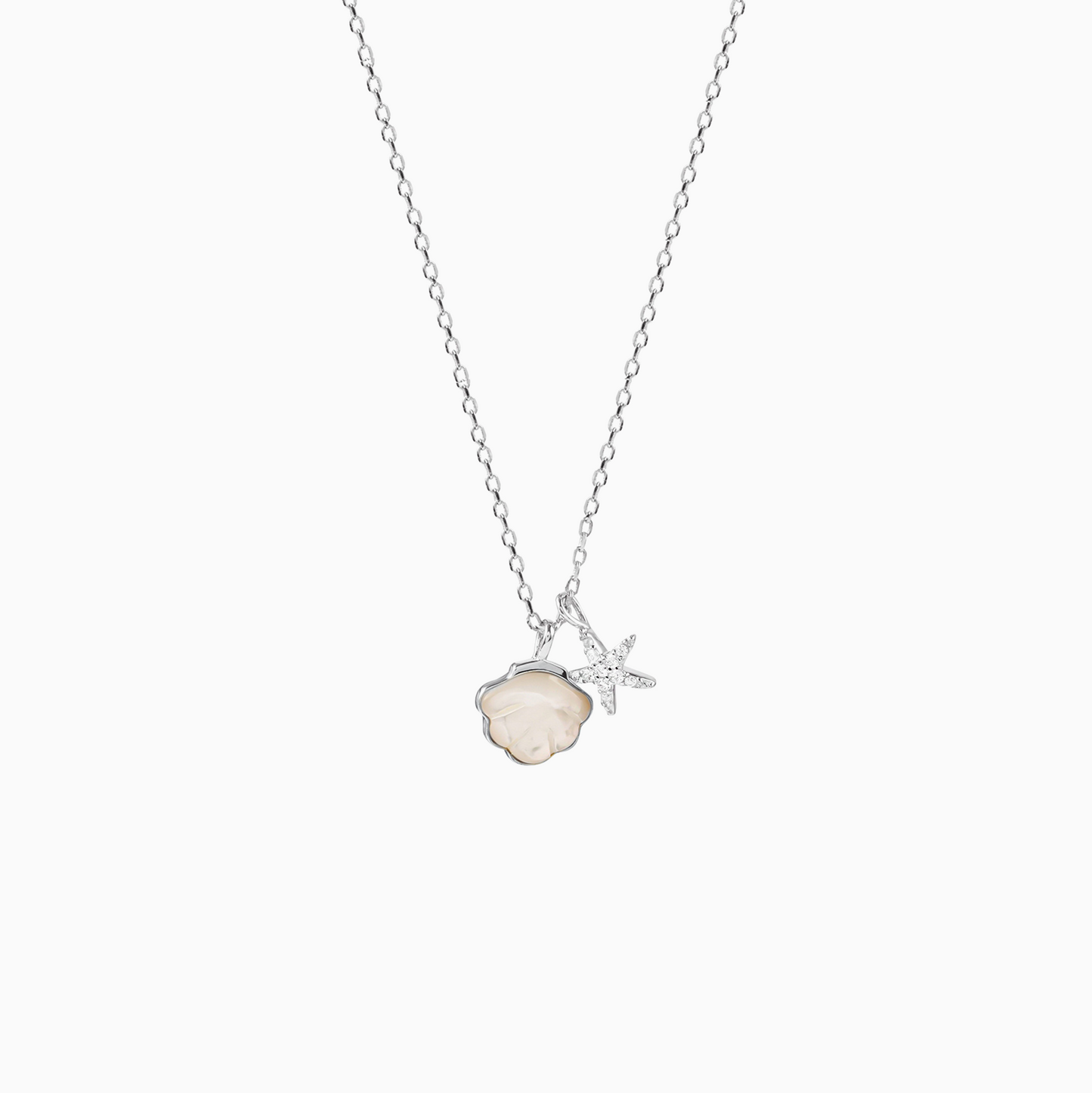 Gold Tiny Ocean Shell Necklace