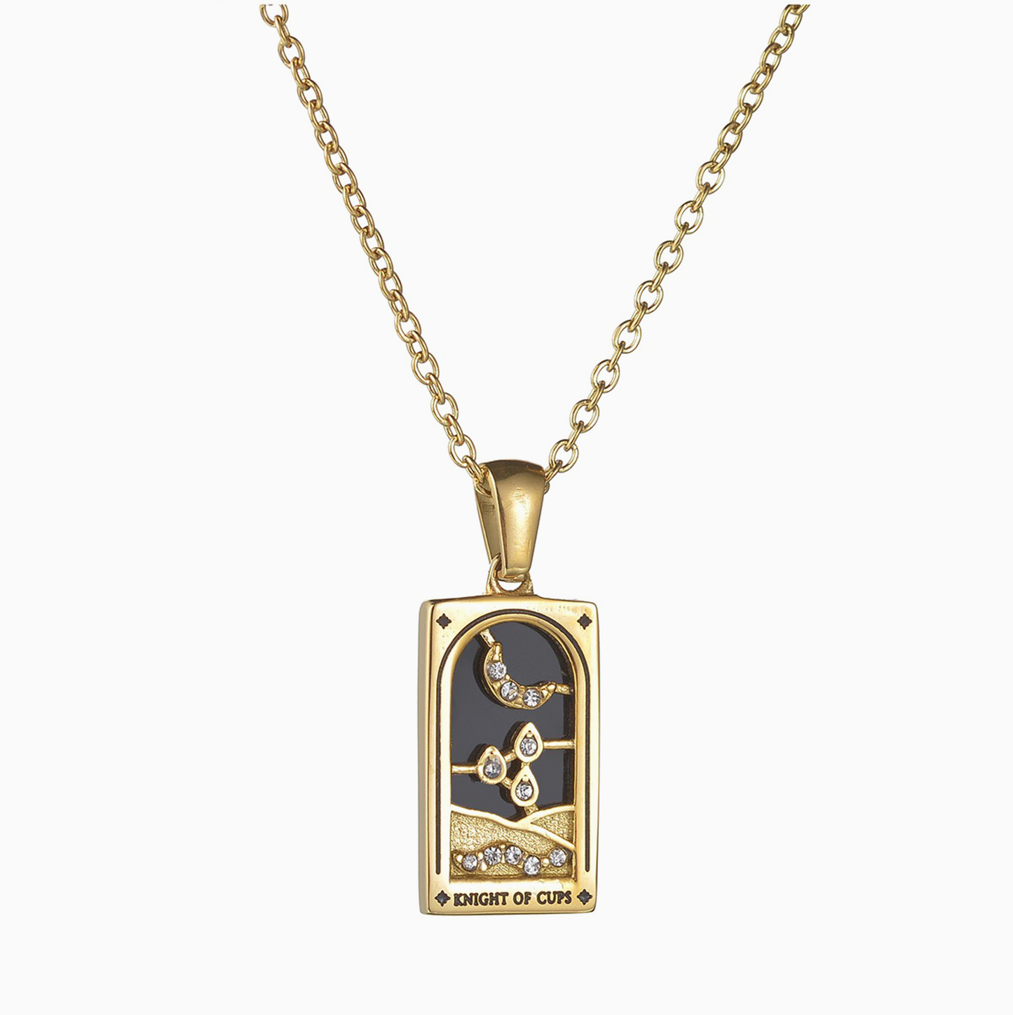 Zodiac Amulet 18k gold-plated Necklace