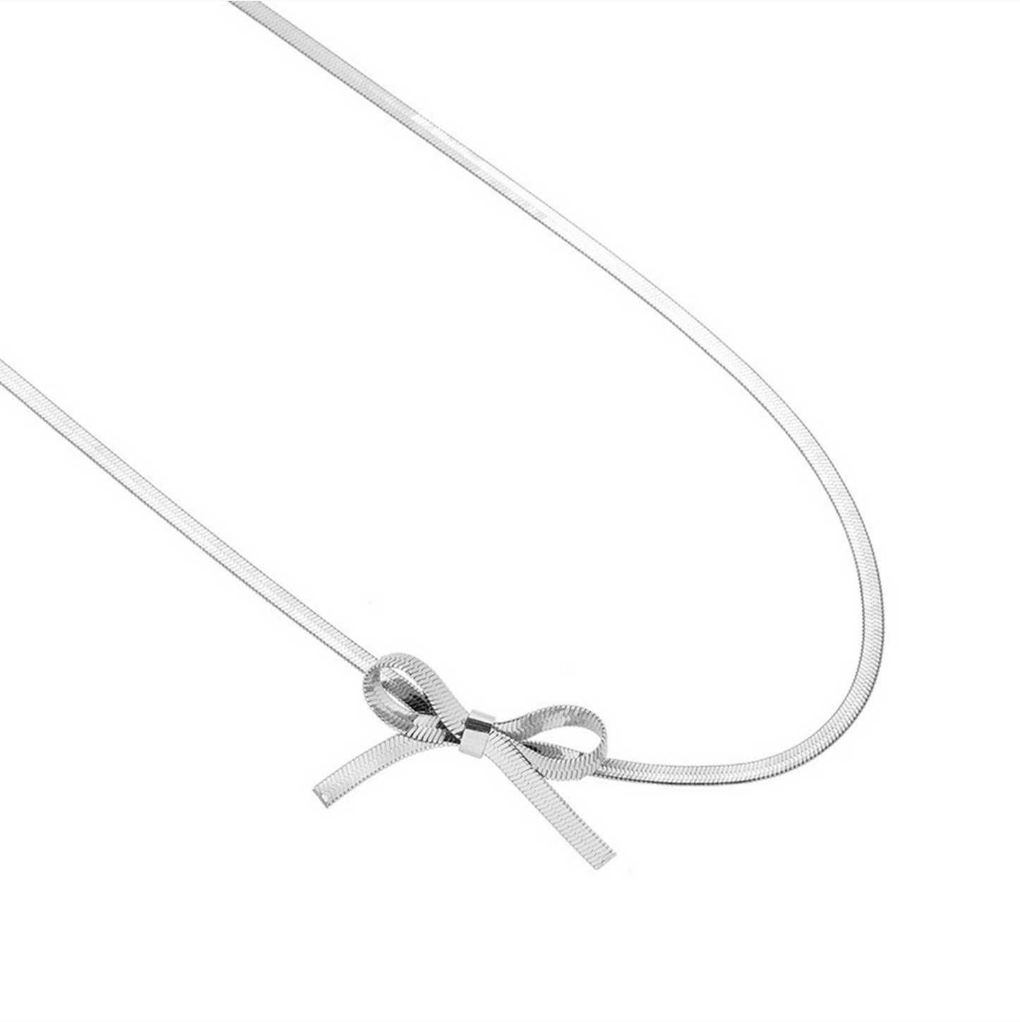 Tiny Bow Cute Girl Choker