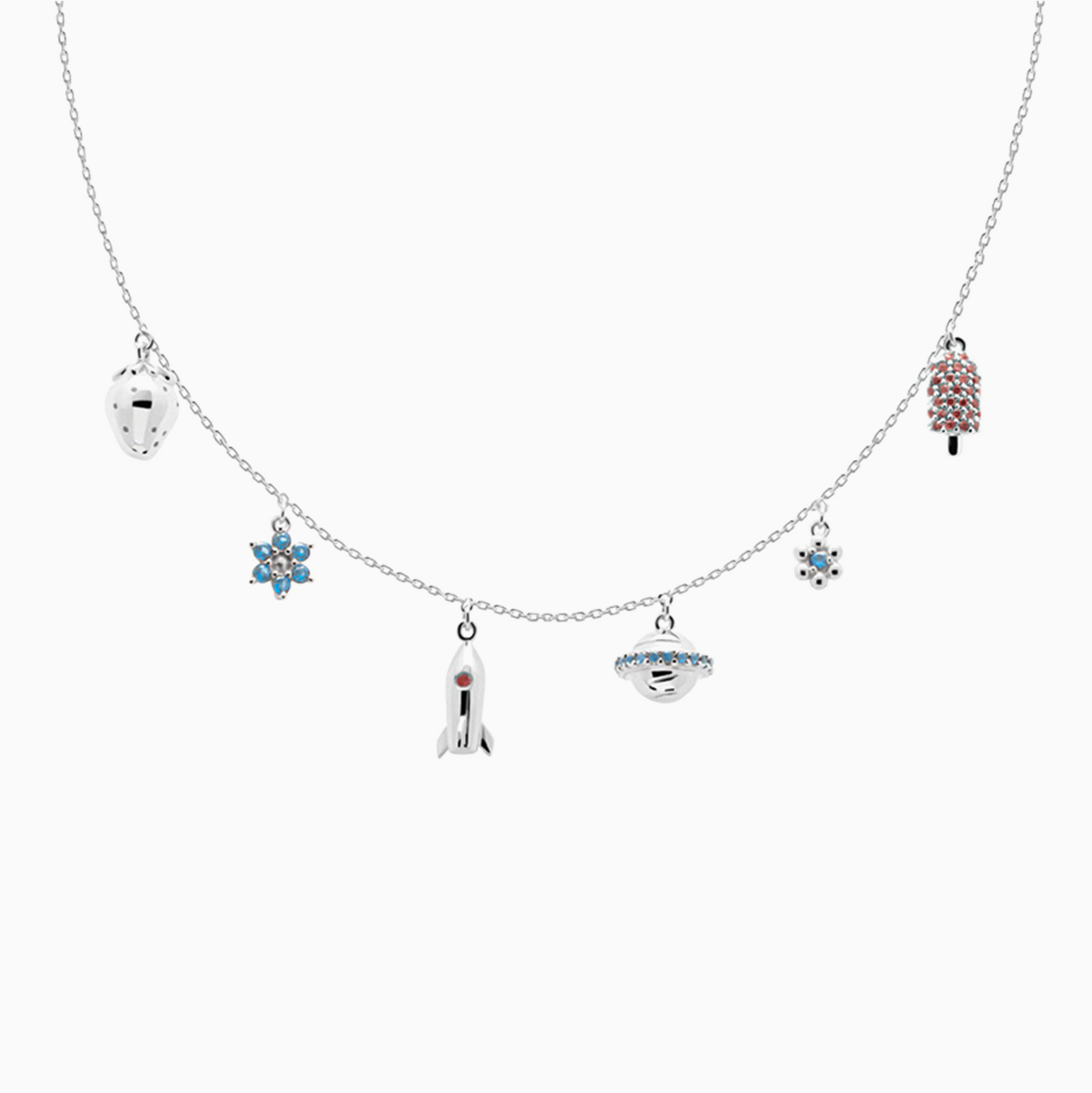 Fantasy Astronomy Charm Necklace