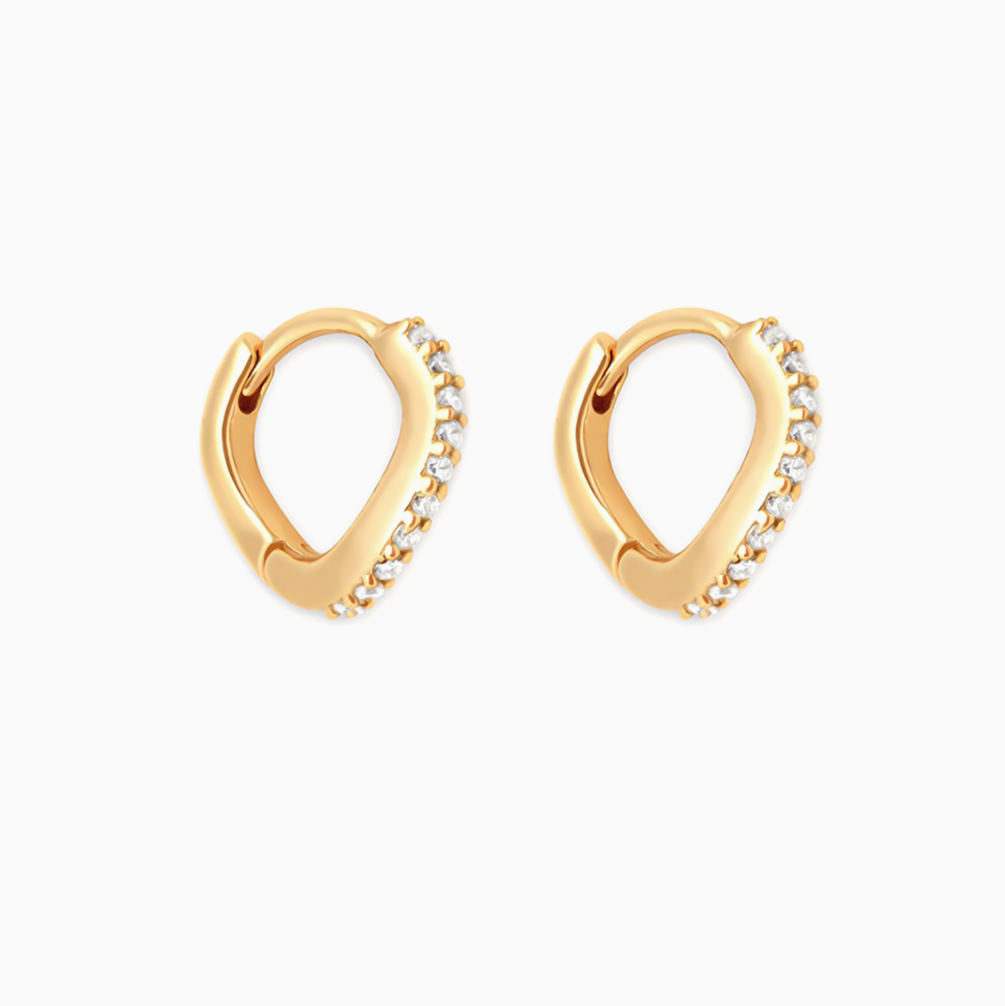 18k Gold-plated Minimalist Hoops