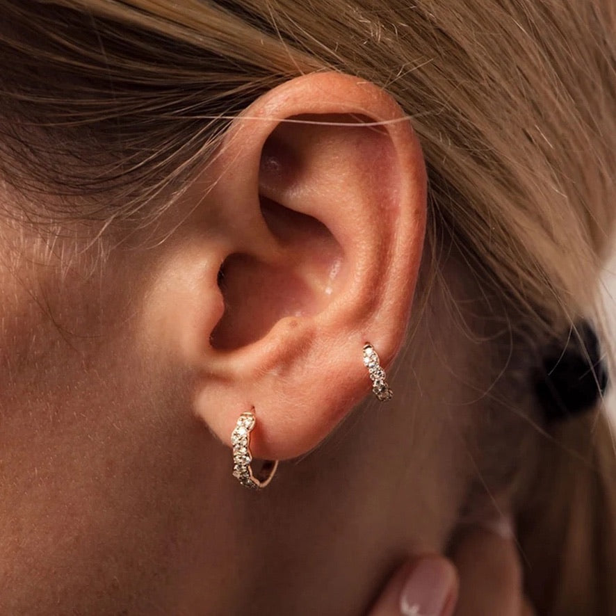 Elegant Diamond Earrings