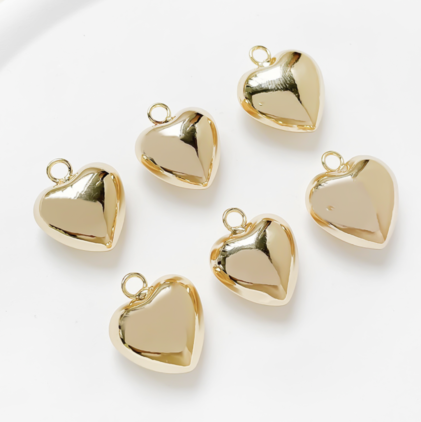 18k Heart Charm